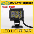 universal,Two Rows Spot/flood cree led light bar 18w led off road light led work light